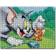 Cakapuzzle Tom ve Jerry Golf Sahası 255 Parça Puzzle