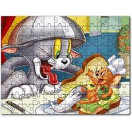 Cakapuzzle Tom ve Jerry Kovalayan Oyunlar Ev Mdf 255 Parça Puzzle