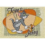 Cakapuzzle Tom ve Jerry Sopa ve Dinamit Mdf 1000 Parça Puzzle