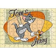 Cakapuzzle Tom ve Jerry Sopa ve Dinamit Mdf 120 Parça Puzzle