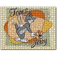 Cakapuzzle Tom ve Jerry Sopa ve Dinamit Mdf 500 Parça Puzzle