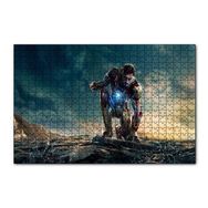 Cakapuzzle Tony Stark Ayağa Kalkıyor 120 Parça Ahşap Puzzle