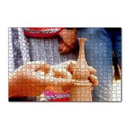 Cakapuzzle Toprak Çömlek Yapan Eller 120 Parça Ahşap Puzzle