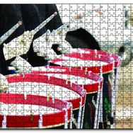 Cakapuzzle Trampetler Kırmızı Ahşap 1000 Parça Puzzle