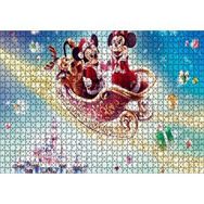Cakapuzzle Uçan Arabada Mickey Minnie Mouse ve Goofy 120 Parça Ahşap Puzzle