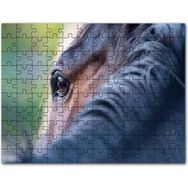 Cakapuzzle Uçan Arabada Mickey Minnie Mouse ve Goofy Mdf 1000 Parça Puzzle