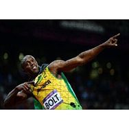 Cakapuzzle Usain Bolt Jamaika Sprint Sporları 2012 Londra 120 Parça Ahşap Puzzle