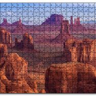 Cakapuzzle Utah Monument Vadisi Kumtaşları Mdf 1000 Parça Puzzle