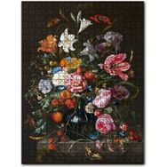 Cakapuzzle Vazoda Çiçekler ve Kelebekler 120 Parça Puzzle