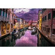Cakapuzzle Venedik Kanalda Akşam Manzarası 255 Parça Puzzle