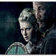 Cakapuzzle Vikingler Ragnar ve Lagertha Mdf 500 Parça Puzzle