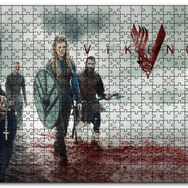 Cakapuzzle Vikingler ve Kan Denizi Mdf 1000 Parça Puzzle