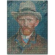 Cakapuzzle Vincent Van Gogh Kendi Portresi Ahşap 1000 Parça Puzzle
