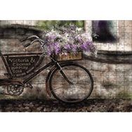 Cakapuzzle Vintage Bisiklet Sepette Lavantalar Görseli 255 Parça Puzzle