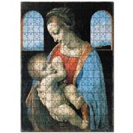 Cakapuzzle Virgin Mary Jesus Leonardo Devinci Madonna Mdf 120 Parça Puzzle