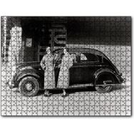 Cakapuzzle Volvo PV36 Carioca Modeli Ile Kadınlar Poz Verirken 255 Parça Puzzle
