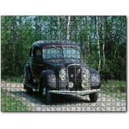 Cakapuzzle Volvo Pv36 Carioca Modeli İle Ormanda Gezinti Mdf 500 Parça Puzzle