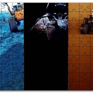 Cakapuzzle Wall e İle Ay Aracı Kesitleri Mdf 255 Parça Puzzle
