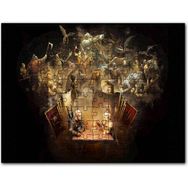Cakapuzzle Witcher Macera Oyunu Kahramanları Görseli Mdf 120 Parça Puzzle