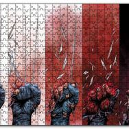 Cakapuzzle Wolverine Ölümü Çizgi Roman Kapağı Görseli Mdf 120 Parça Puzzle
