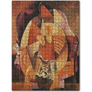 Cakapuzzle Woman İn An Armchair 1913 By Pablo Picasso Ahşap 255 Parça Puzzle