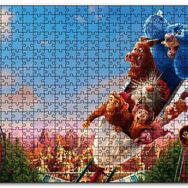 Cakapuzzle Wonder Park Roller Coaster Mdf 120 Parça Puzzle