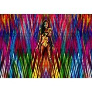 Cakapuzzle Wonder Woman Rengarenk Şeritler 120 Parça Ahşap Puzzle