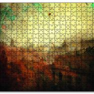 Cakapuzzle Yağmurda Şehir Sanat Mdf 120 Parça Puzzle