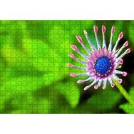 Cakapuzzle Yakın Çekim Çiçek Yeşil Flu Arkaplan 120 Parça Ahşap Puzzle