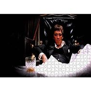 Cakapuzzle Yaralı Yüz Tony Montana Mdf 500 Parça Puzzle