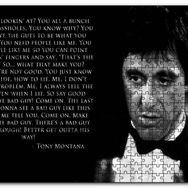 Cakapuzzle Yaralı Yüz Tony Montana Sözü Mdf 1000 Parça Puzzle