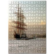 Cakapuzzle Yelkenli Gemi Doğa Buzdağı Mdf 1000 Parça Puzzle