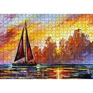 Cakapuzzle Yelkenli Teknede Seyat 120 Parça Ahşap Puzzle