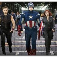 Cakapuzzle Yenilmezler Kaptan Amerika Kara Dul ve Hawkeye Mdf 255 Parça Puzzle