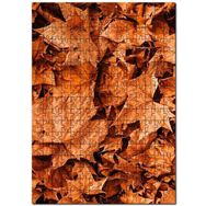 Cakapuzzle Yerde Kuru Sonbahar Yaprakları Mdf 120 Parça Puzzle