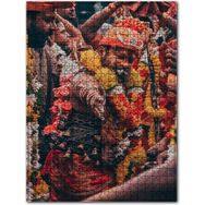 Cakapuzzle Yerel Kıyafetleriyle Puro Içen Hindular 500 Parça Puzzle