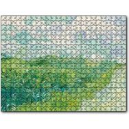 Cakapuzzle Yeşil Buğday Tarlaları Vincent Van Gogh Mdf 1000 Parça Puzzle