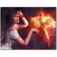 Cakapuzzle Yeşil Yaprakların Arasındaki Bıldırcın Mdf 120 Parça Puzzle