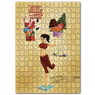 Cakapuzzle Yılbaşı Beklenti Hediye Almaktır Kilo Değil Mdf 255 Parça Puzzle