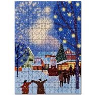 Cakapuzzle Yılbaşı Kutlaması Çiftler Mdf 500 Parça Puzzle