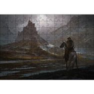 Cakapuzzle Yorgun Savaşçının Kaleye Dönüşü 120 Parça Ahşap Puzzle