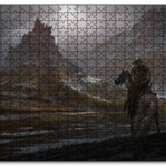 Cakapuzzle Yorgun Savaşçının Kaleye Dönüşü Mdf 120 Parça Puzzle