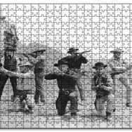 Cakapuzzle Yul Brynner Muhteşem Yedili Mdf 1000 Parça Puzzle