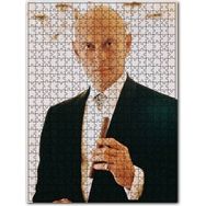 Cakapuzzle Yul Brynner Smokin ve Purolu Ahşap 255 Parça Puzzle