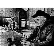 Cakapuzzle Yul Brynner Western Barı Mdf 1000 Parça Puzzle