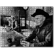 Cakapuzzle Yul Brynner Western Barı Mdf 120 Parça Puzzle