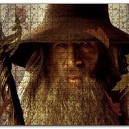 Cakapuzzle Yüzüklerin Efendisi Gandalf Yakın Plan Mdf 120 Parça Puzzle