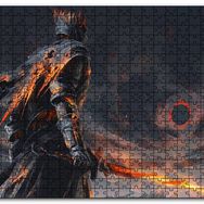 Cakapuzzle Yüzüklerin Efendisi Nazgul ve Ateş Kılıcı Mdf 120 Parça Puzzle