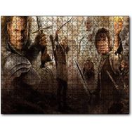 Cakapuzzle Yüzüklerin Efendisi Tüm Karakterler Kompozisyon Mdf 120 Parça Puzzle