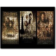 Cakapuzzle Yüzüklerin Efendisi Üçleme Afişler Mdf 120 Parça Puzzle